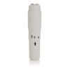 Compact Waterproof Personal Travel Massager With 4 Tips - White