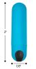 Bang Vibrating Bullet With Remote Control - Blue
