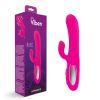 Hypnotic - Hot Pink - Thrusting Rabbit With Swinging Clitoral Stimulator